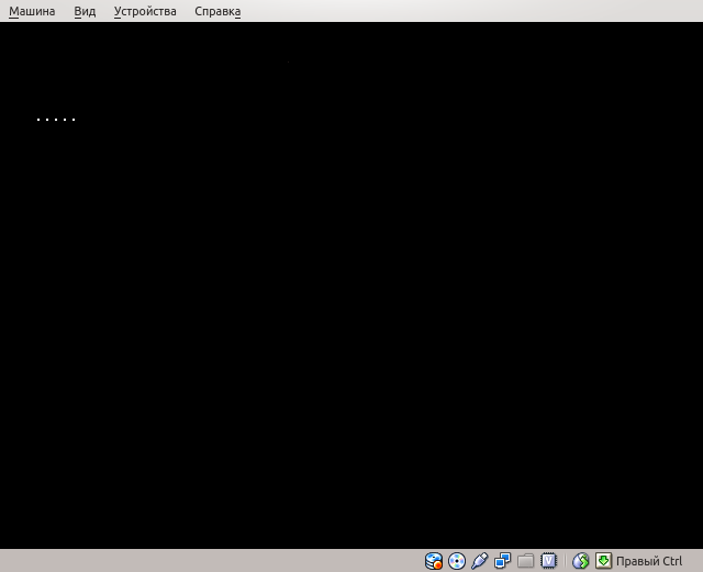Точки при загрузке Windows 2008