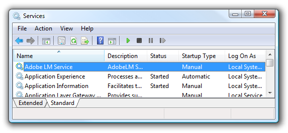 Список служб